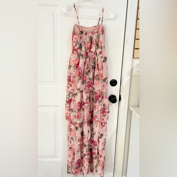 CRYSTAL DOLL Floral Maxi Dress Size 1 (Junior) - Picture 2 of 12